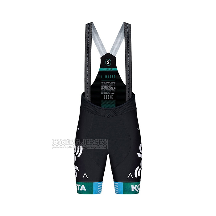 2022 Cycling Jersey Eolo Komet Sky Blue Short Sleeve and Bib Short